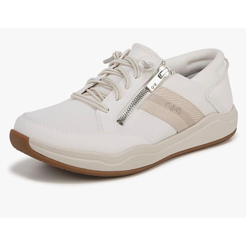 Ryka Womens Carefree Zip Slip On Sneaker Size 5.5